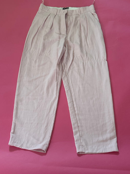 ZARA light pink trouser size XL