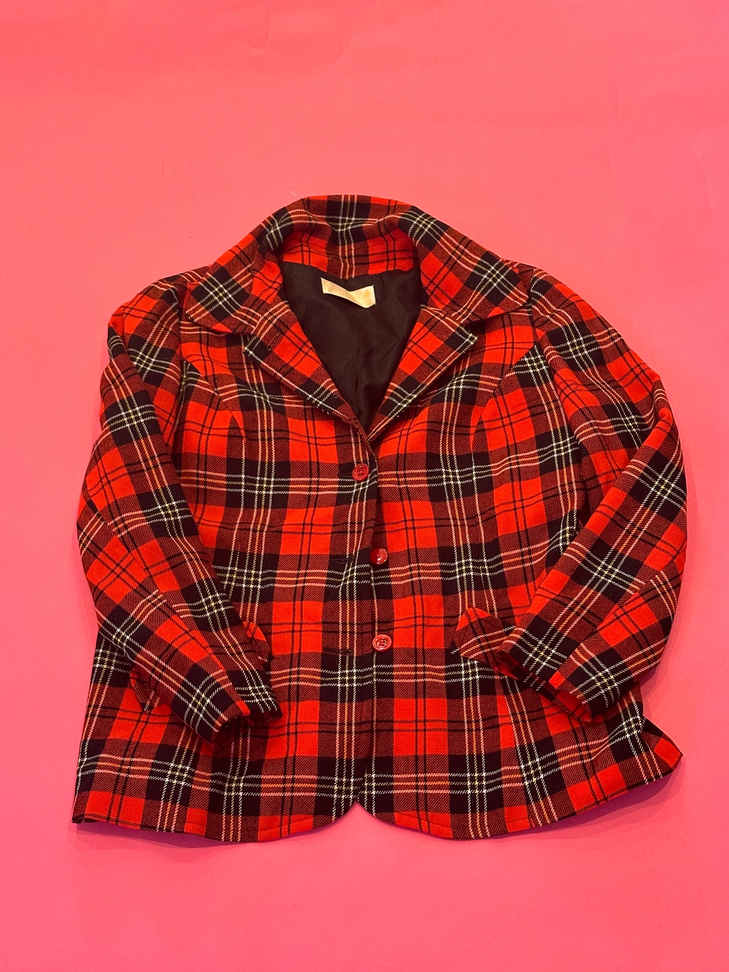 PENDLETON plaid blazer (vintage) size LARGE