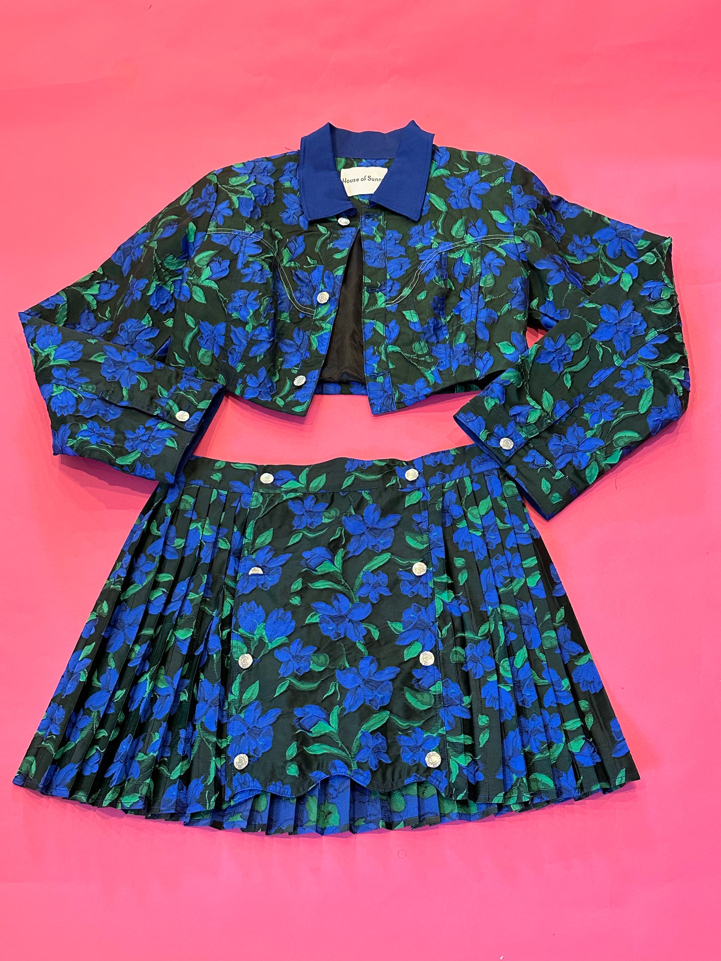 *HOUSE OF SUNNY skirt and crop jacket set size US10 (both)