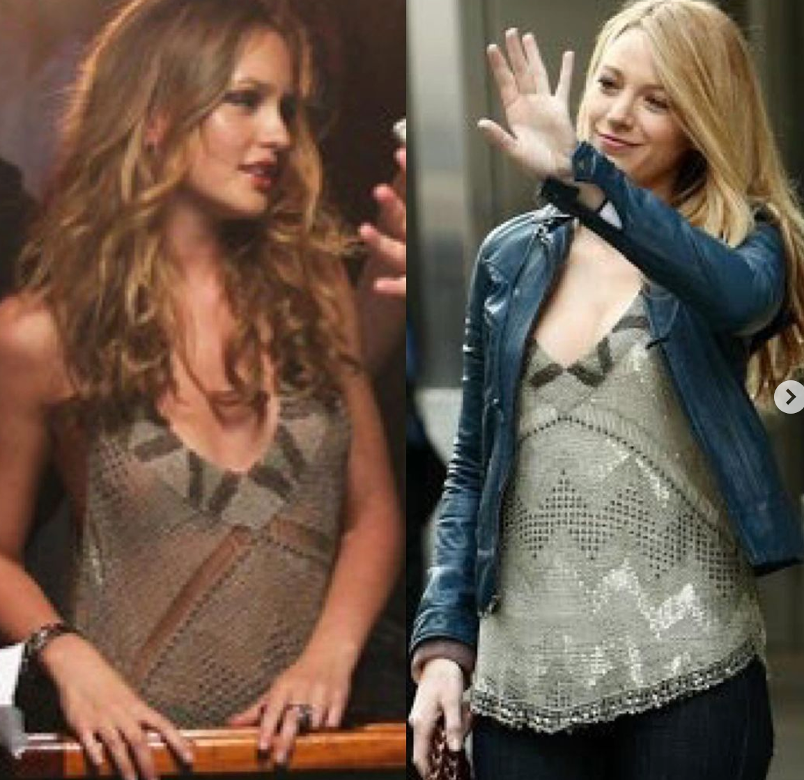 *BALLY CHAIN TOP (AS SEEN ON GOSSIP GIRL) SIZE US 6 (29"-30" all around)